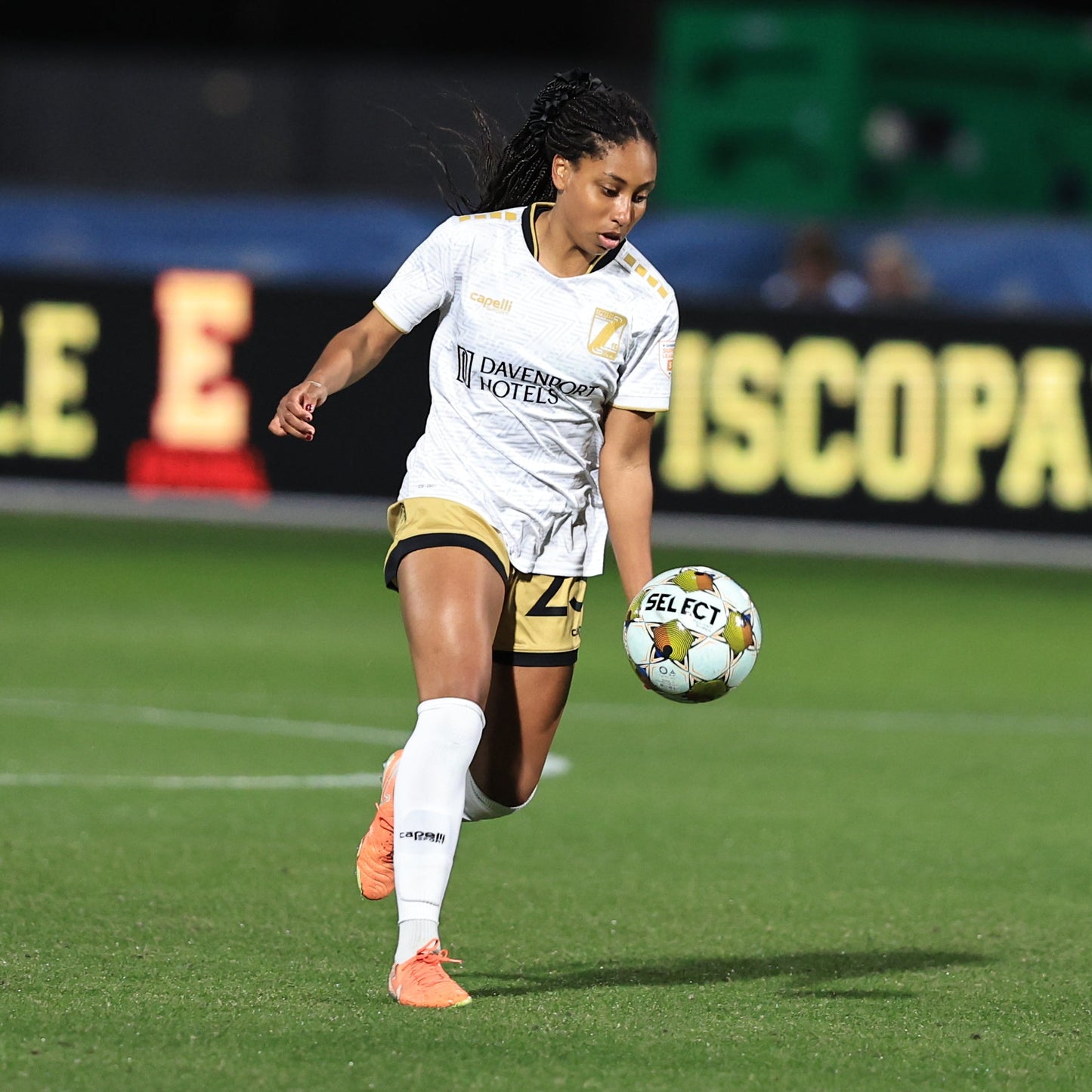 Player Worn Jersey - #23 Ginger Fontenot