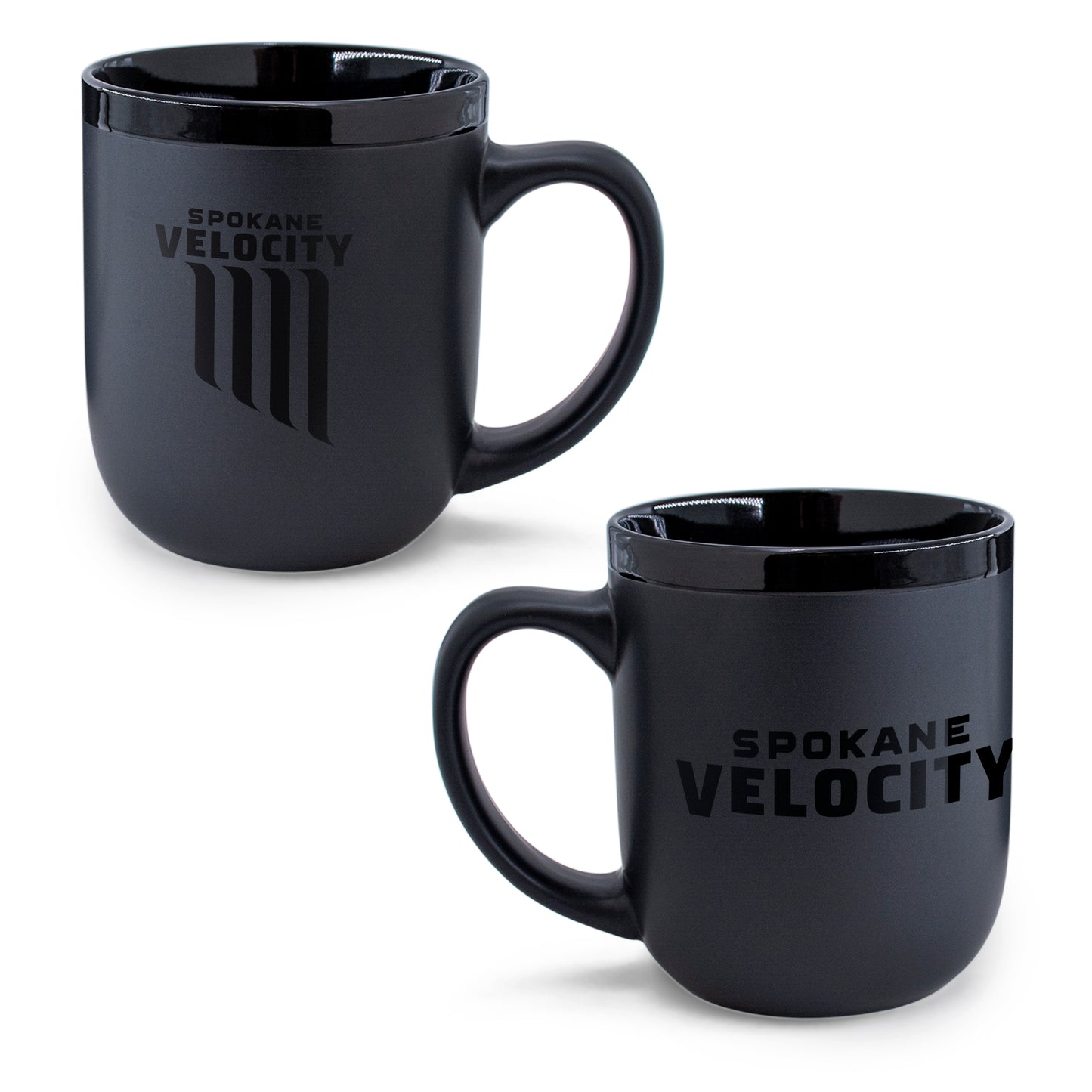 Velocity 17oz Black Tonal Mug