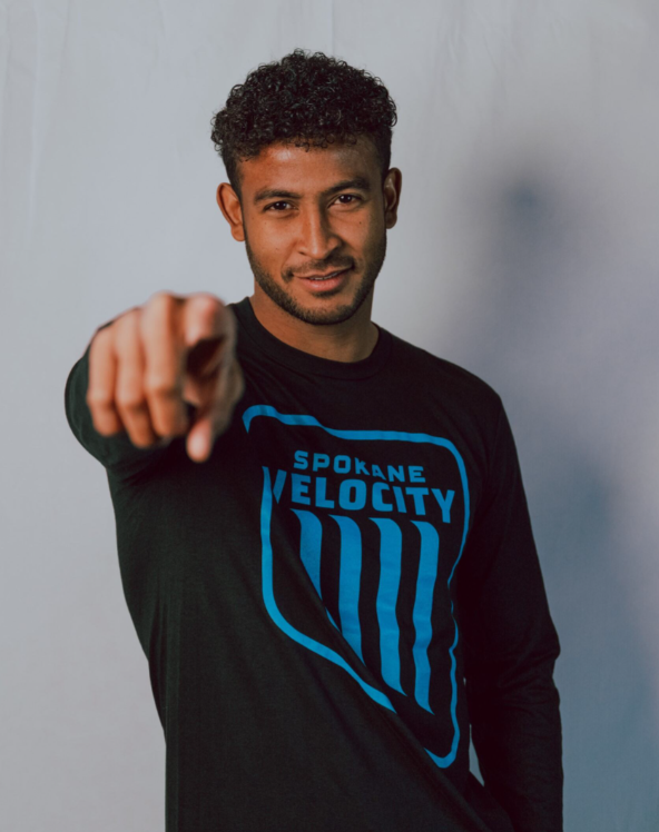 Spokane Velocity Black Long Sleeve T-Shirt