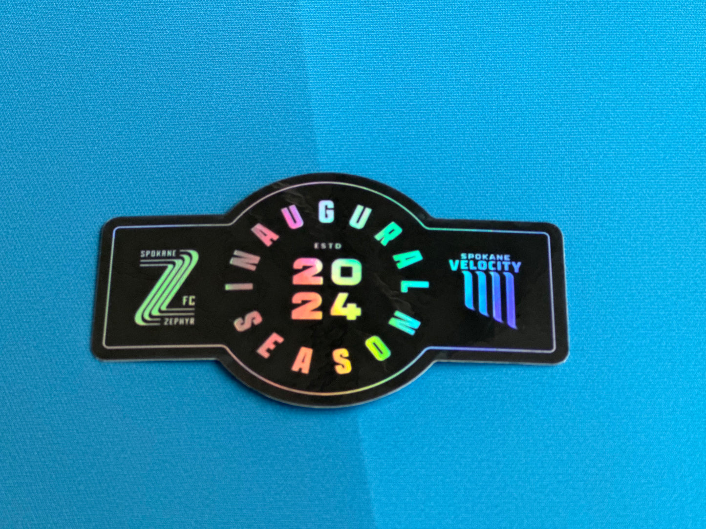 USL Spokane Dual Logo Inaugural Season Sticker