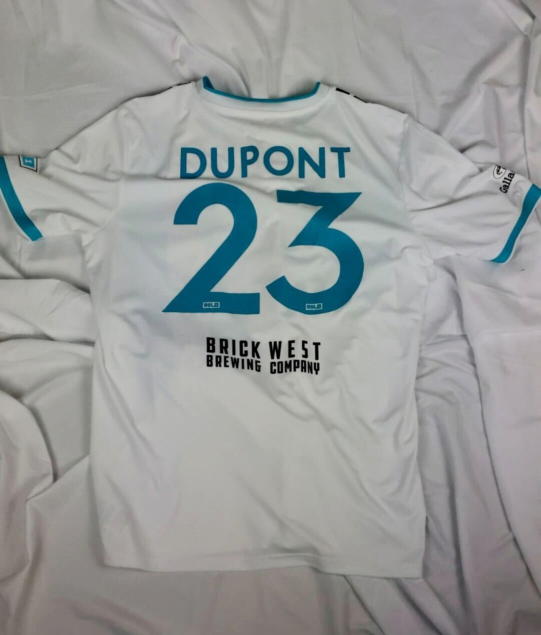 Player Worn Jersey- #23 Grayson Dupont