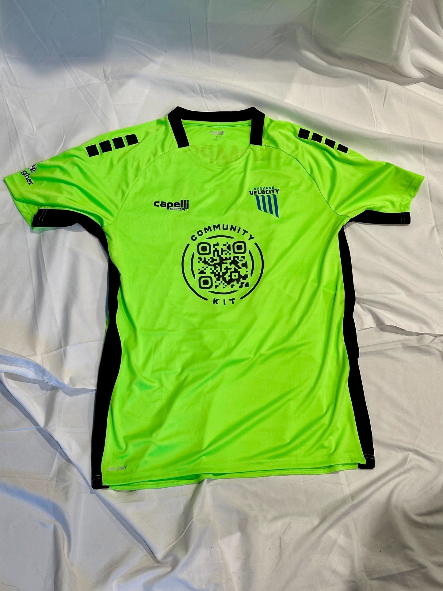 2024 Spokane Velocity FC Goalkeeper Short Sleeve Jersey