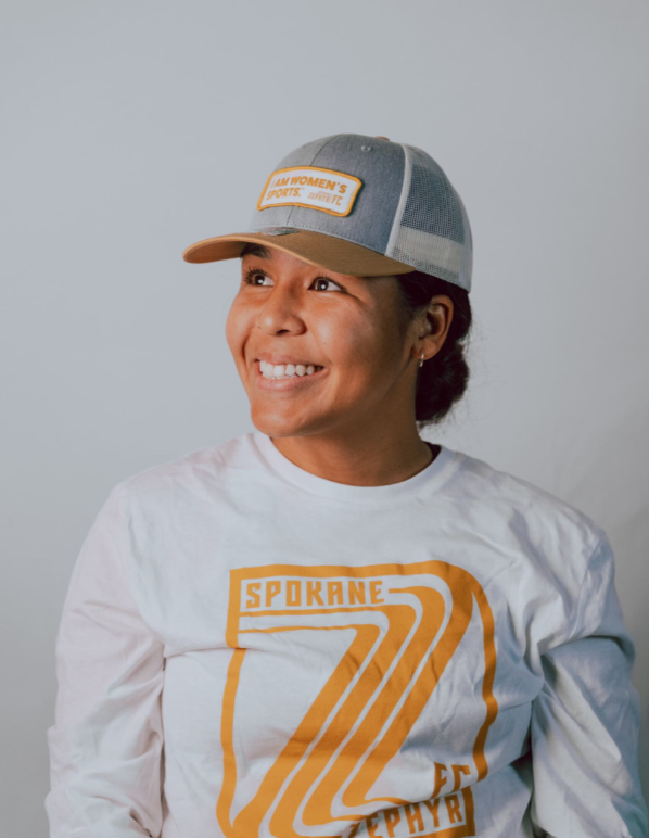 I am Women's Sports Zephyr FC Richardson Woven Patch Hat