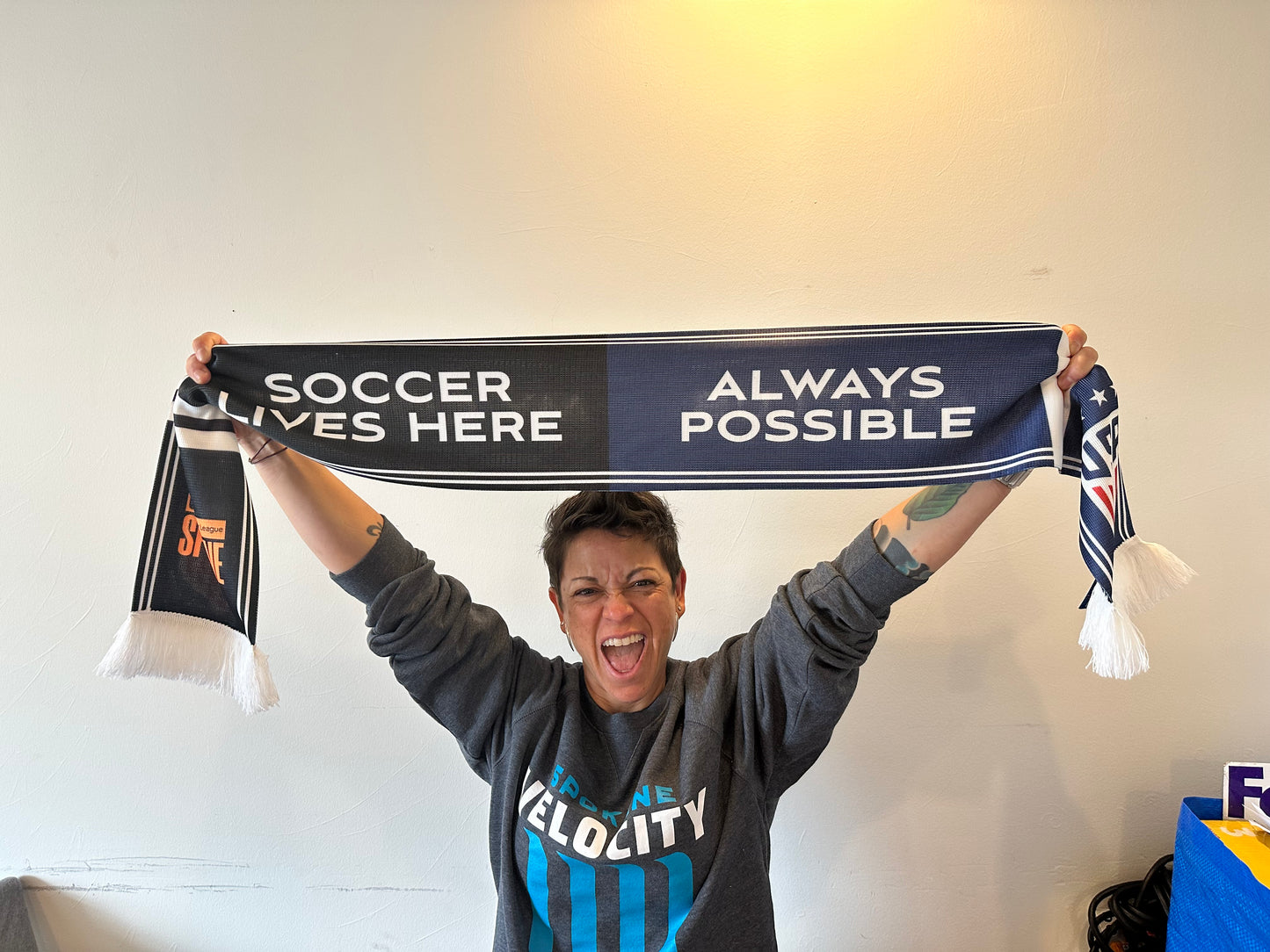 USL Spokane Super League X USWNT World Cup Scarf