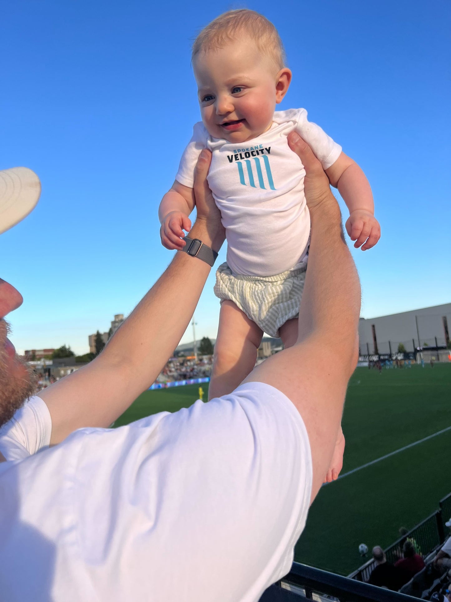 Spokane Velocity Baby Onesie