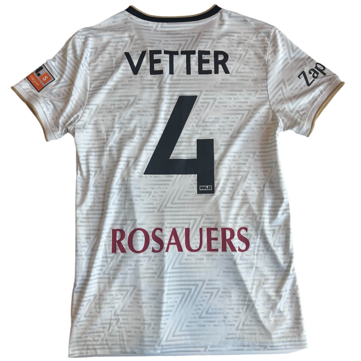 Player Worn Jersey - #4 Jenny Vetter