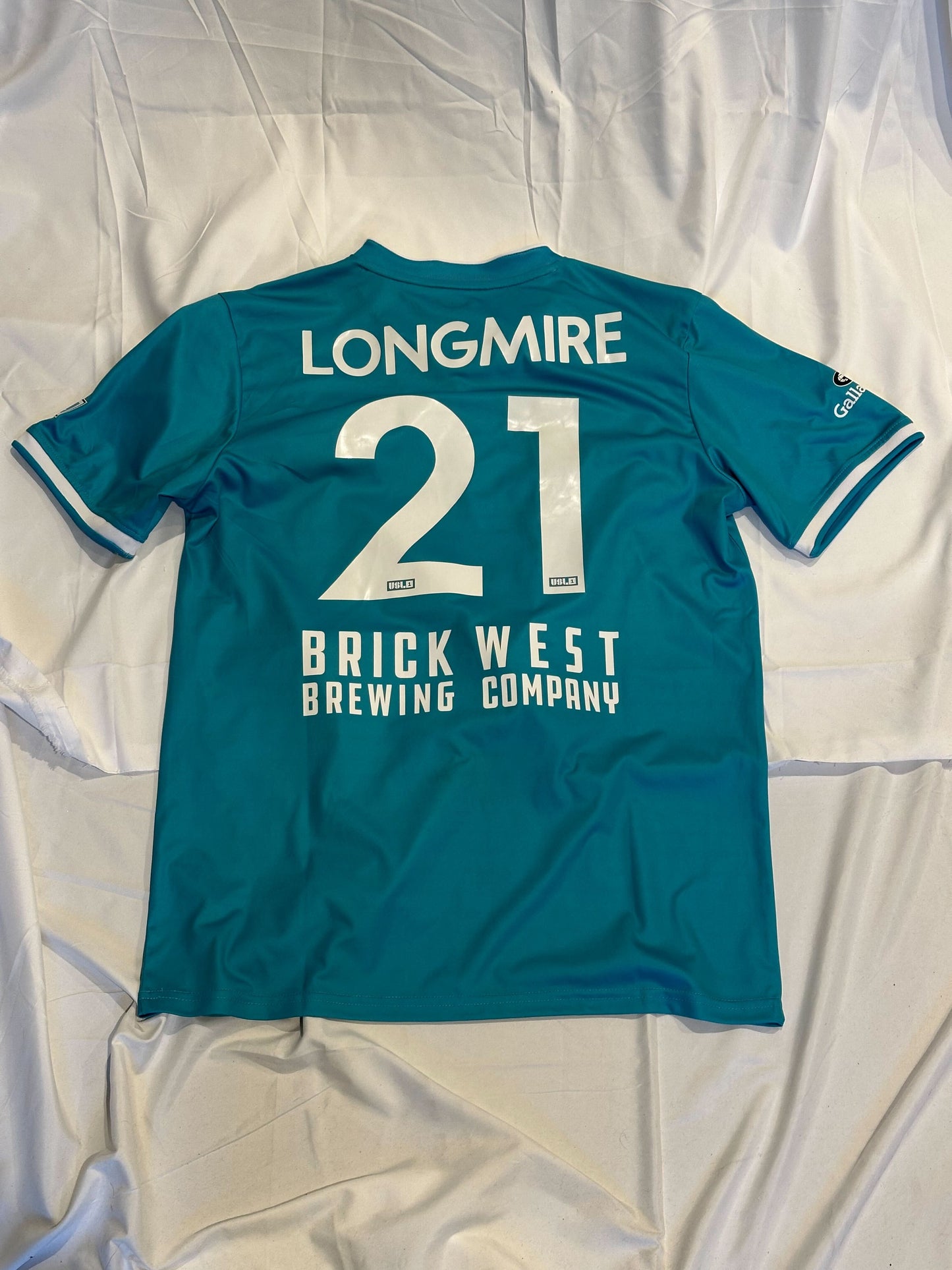 Player Worn Jersey- #21 Ahmed Longmire