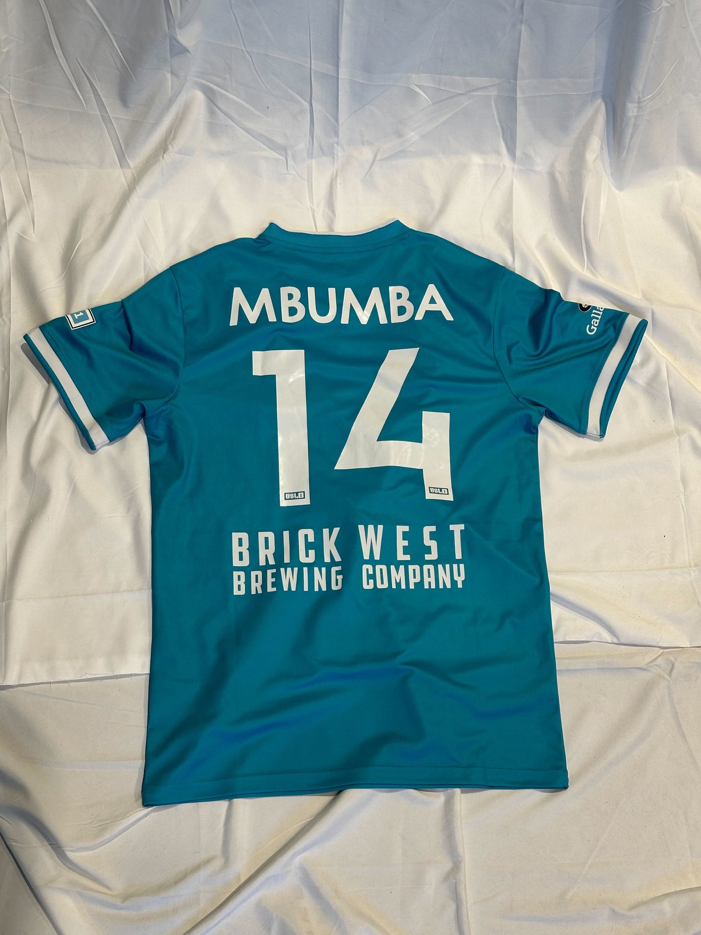 Player Worn Jersey- #14 Ariel Mbumba