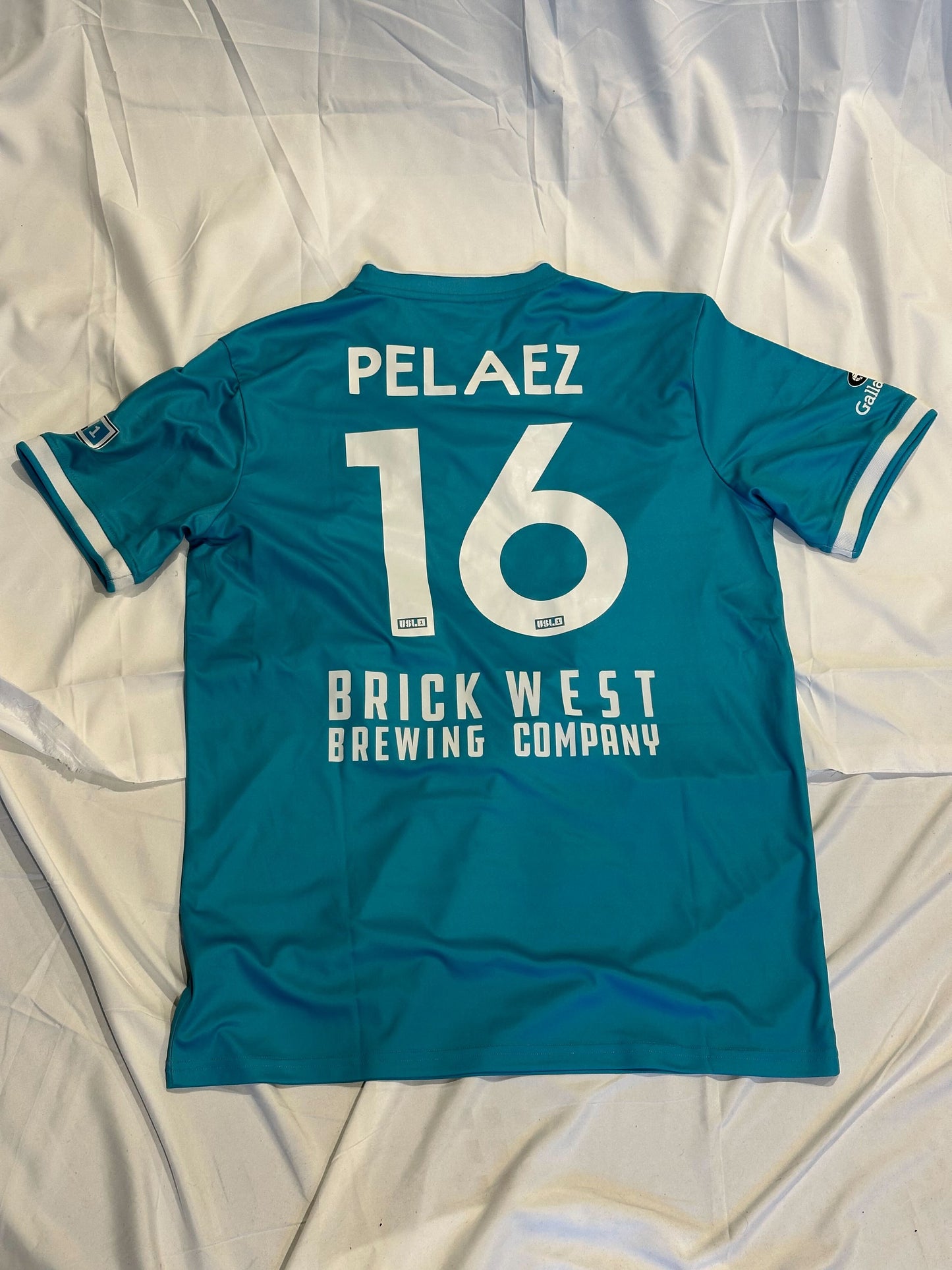 Player Worn Jersey- #16 Anuar Peláez