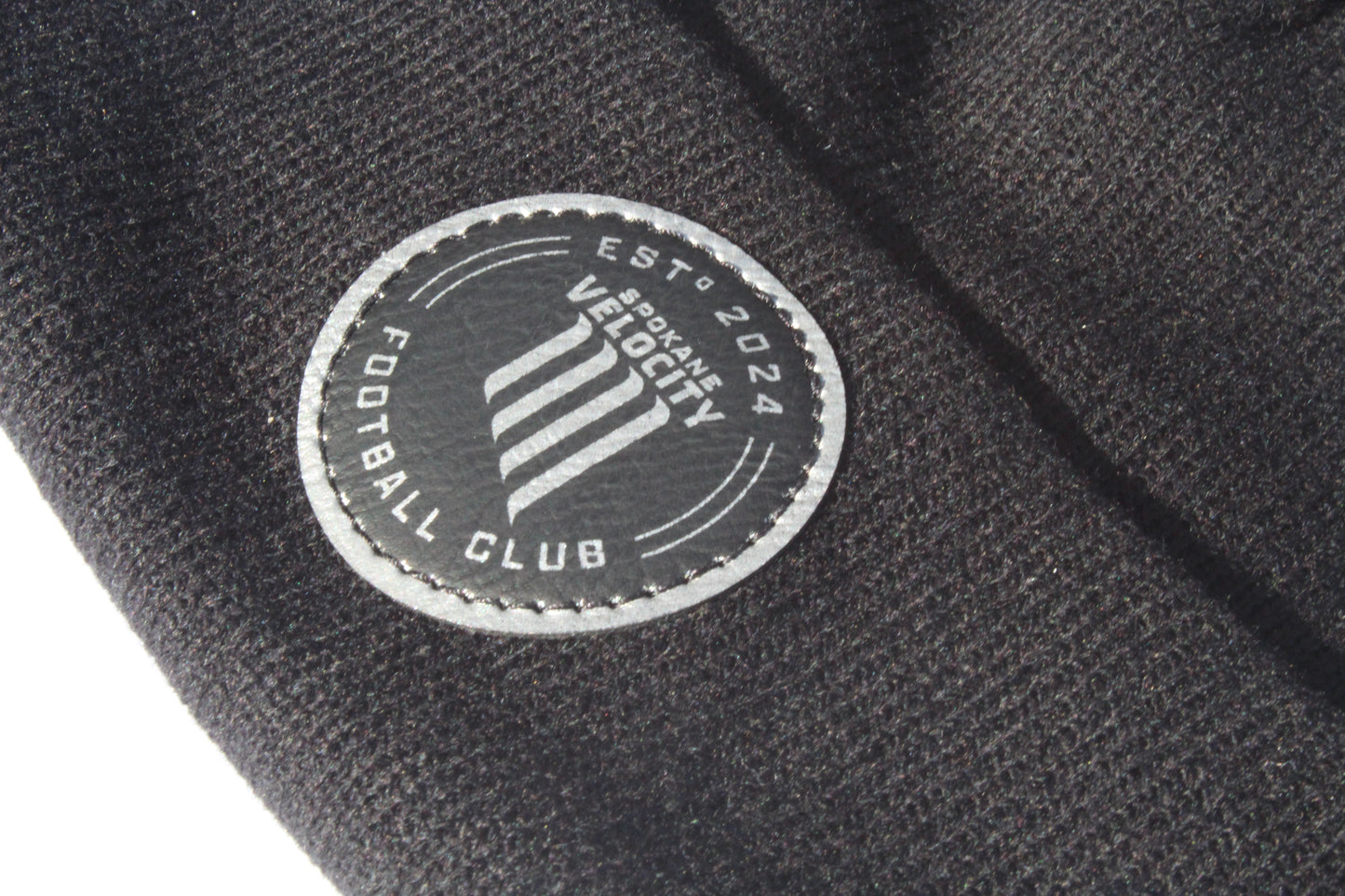 Spokane Velocity Metallic Patch Cuff Beanie