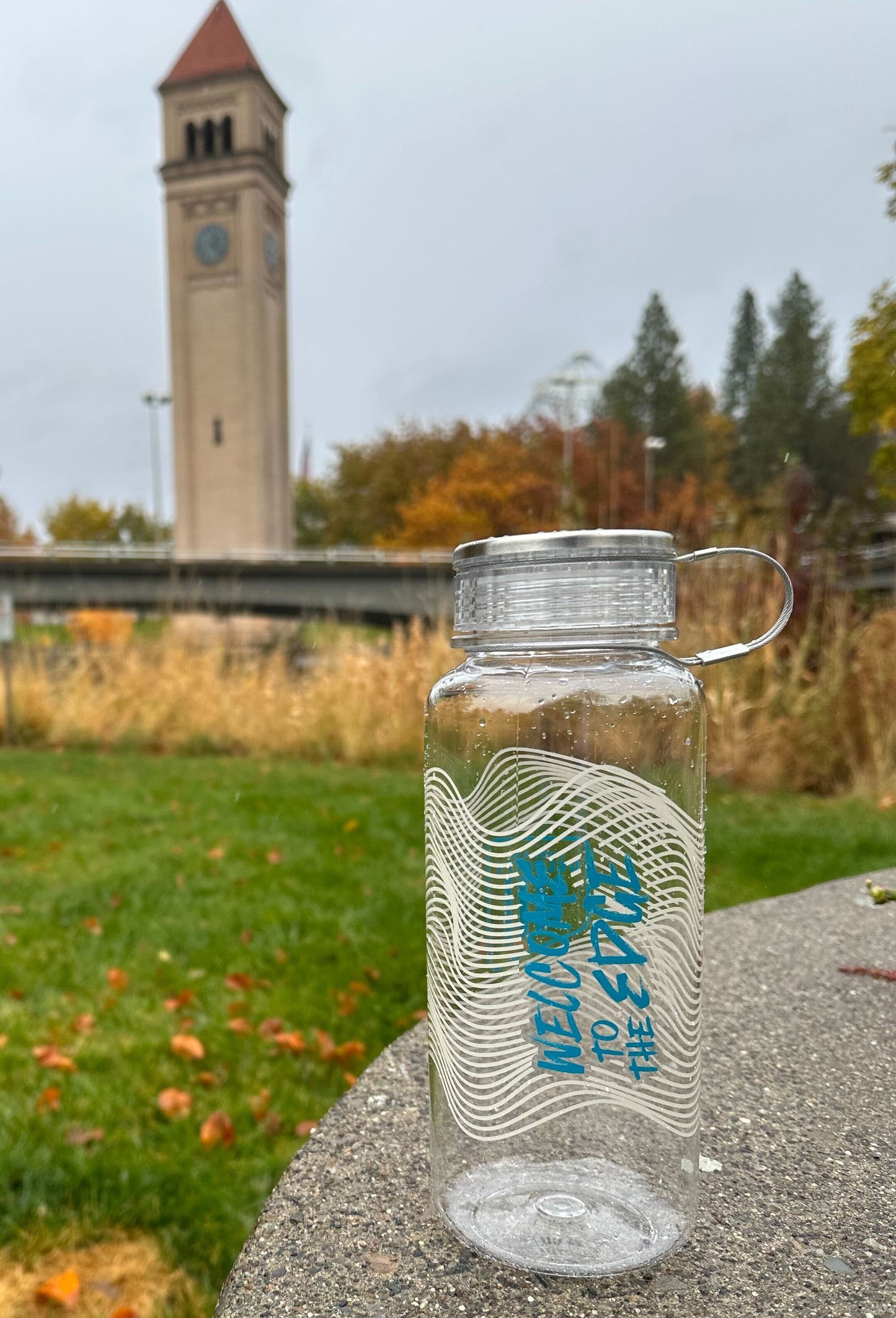 Spokane Velocity FC H2Go Canter 33.8 oz Water Bottle