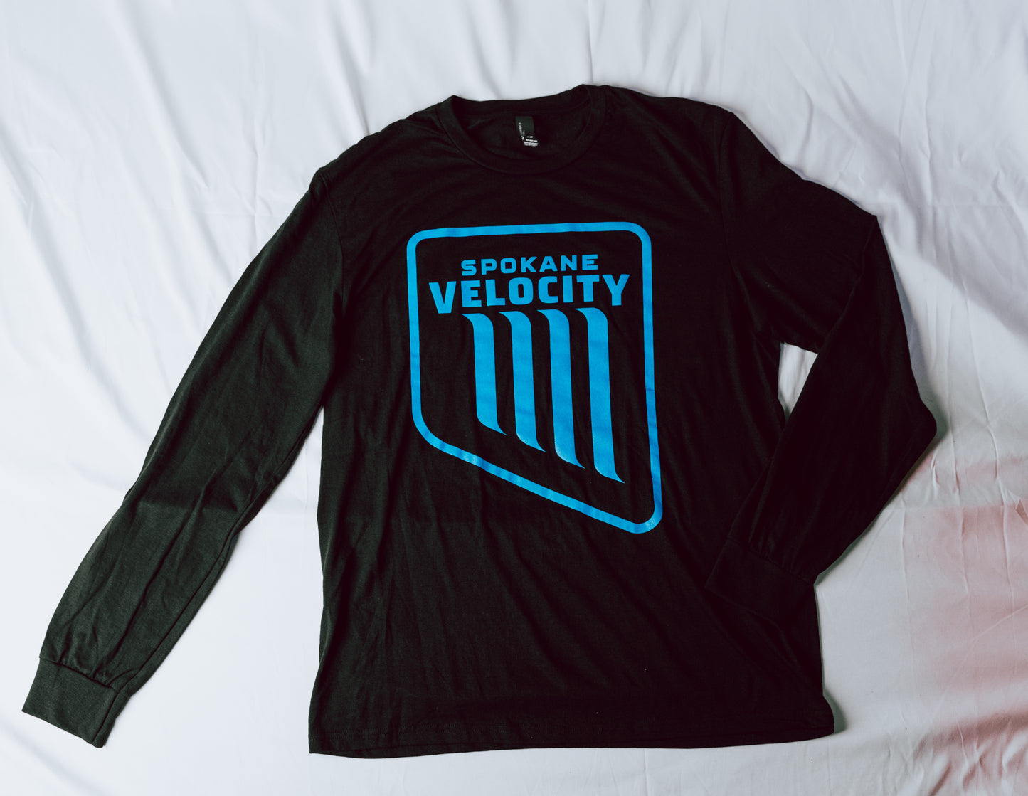 Spokane Velocity Black Long Sleeve T-Shirt