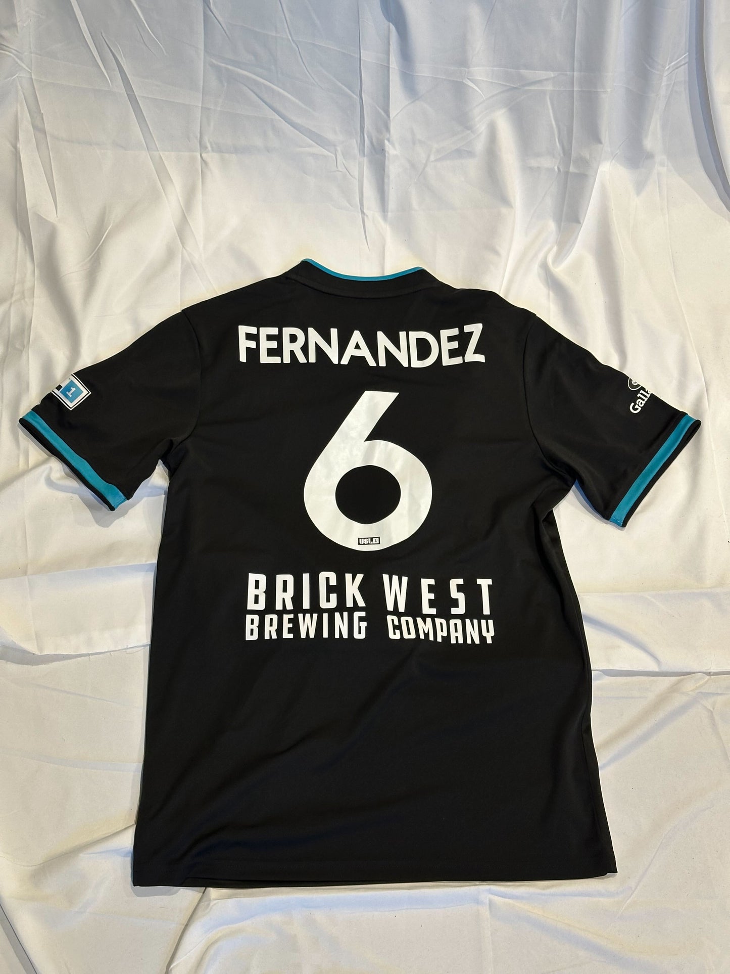 Player Worn Jersey- #6 Collin Fernandez