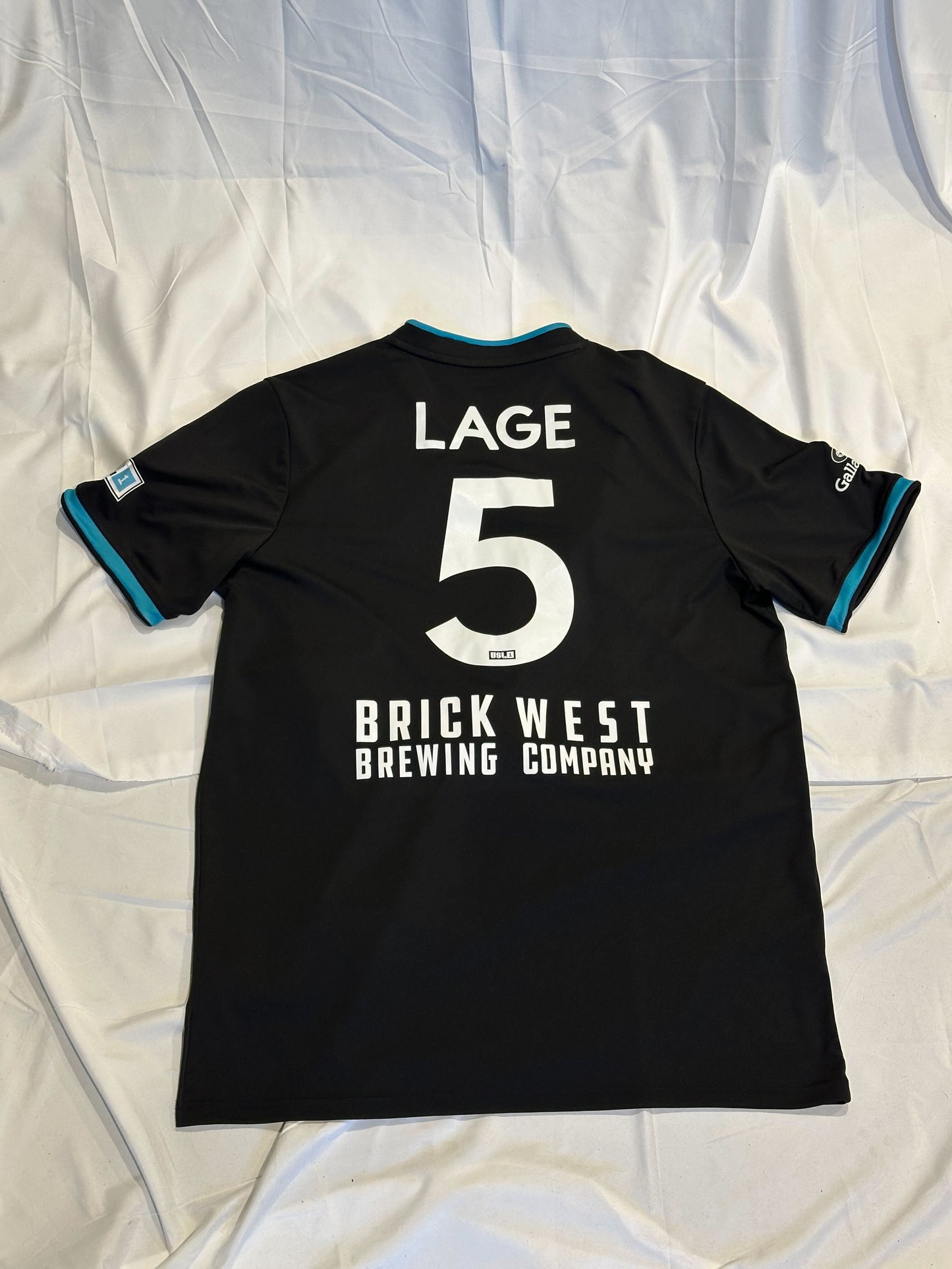 Player Worn Jersey- #5 Marcelo Lage