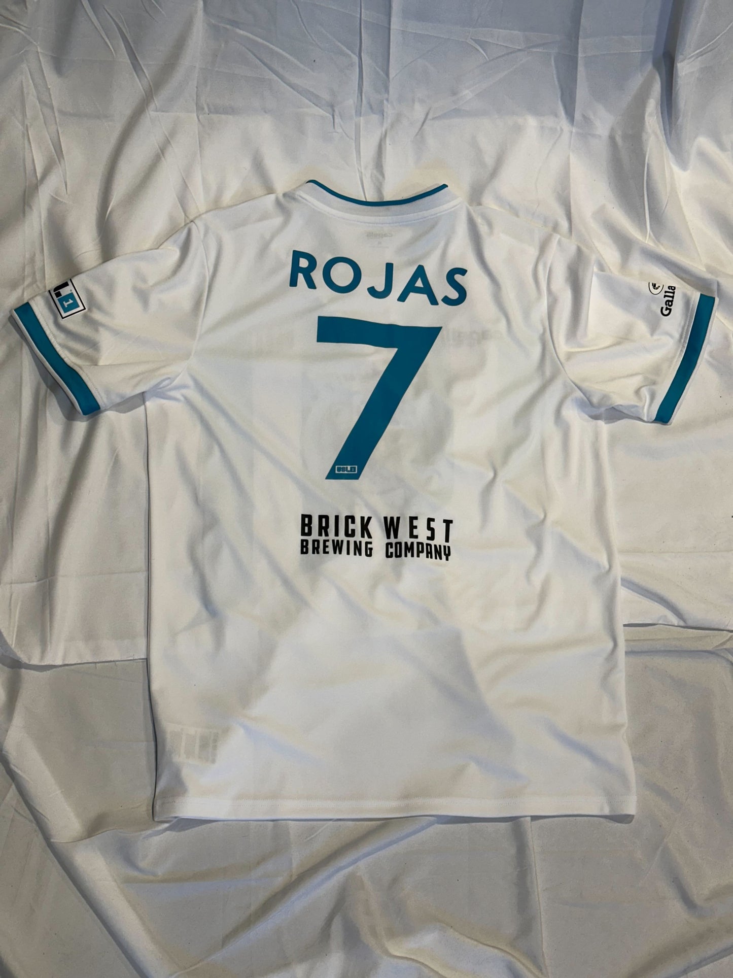 Player Worn Jersey- #7 Michael Rojas