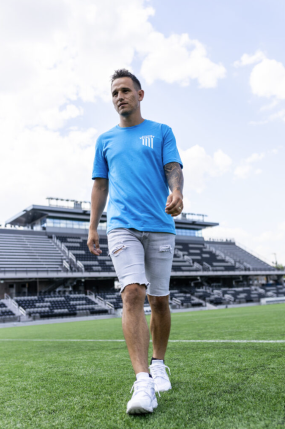 Spokane Velocity Football Club Turquoise T-Shirt