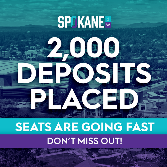 2,000 Ticket Deposits Placed