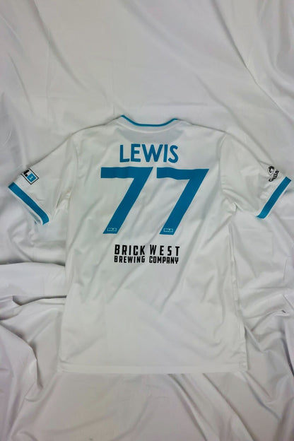 Player Worn Jersey- #77 Andre Lewis