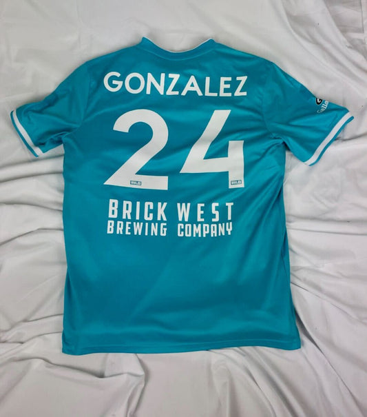 Player Worn Jersey- #24 Azriel Gonzalez