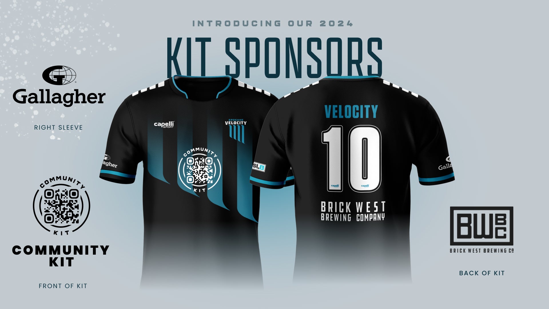 2024 Inaugural Season Spokane Velocity FC Jersey – Shop USL Spokane