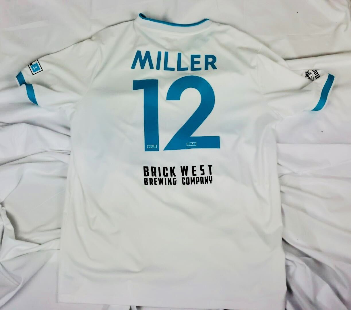 Player Worn Jersey- #12 Camron Miller