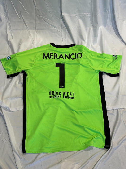 Player Worn Jersey- #1 Carlos Merancio