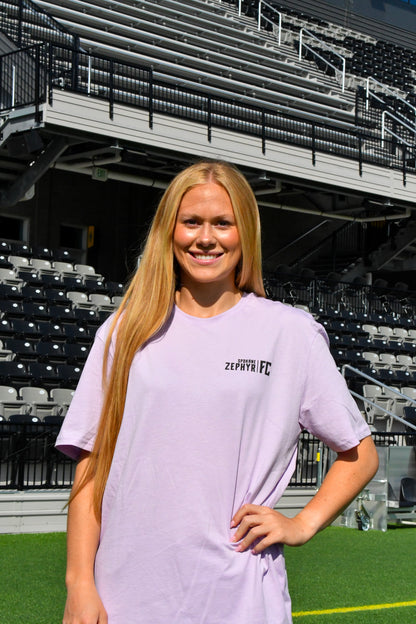 Lilac I am Women's Sports Zephyr FC T-Shirt