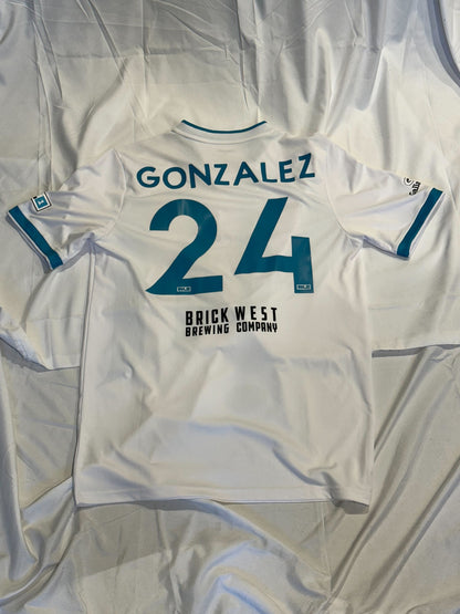 Player Worn Jersey- #24 Azriel Gonzalez