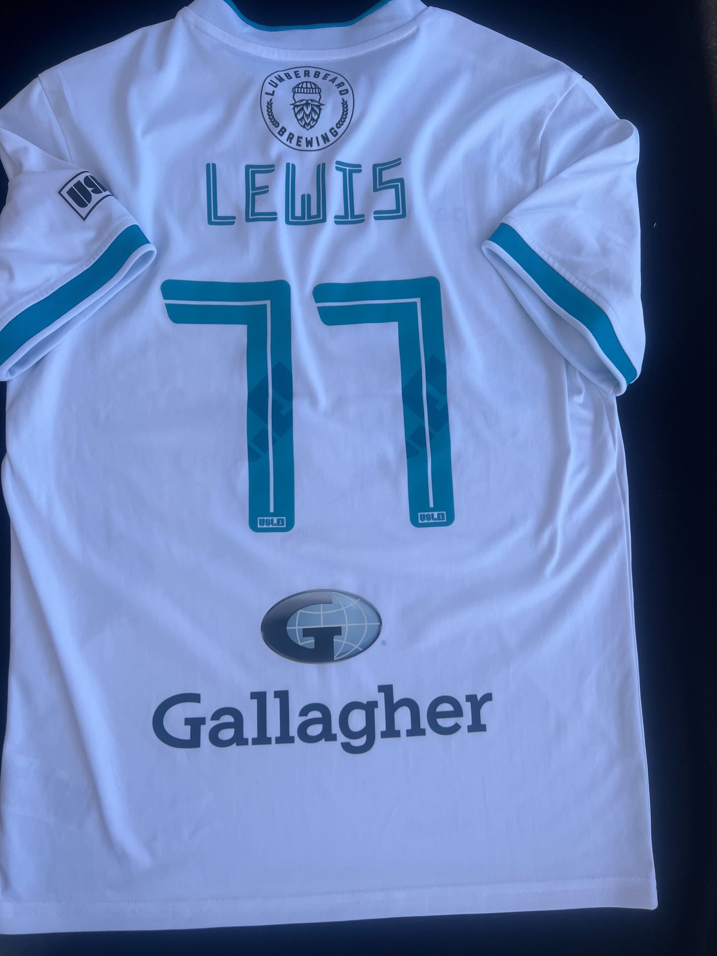 Player Worn Jersey- #77 Andre Lewis
