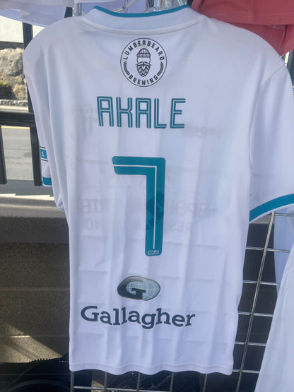 Player Worn Jersey- #30/#7 Masango Akale