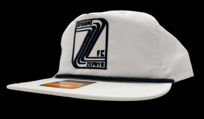Zephyr Black Crest Rope Hat