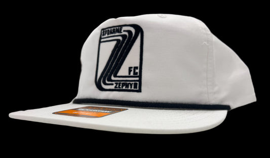 Zephyr Black Crest Rope Hat