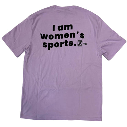 Lilac I am Women's Sports Zephyr FC T-Shirt