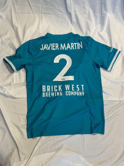 Player Worn Jersey- #2 Javier Martín Gil