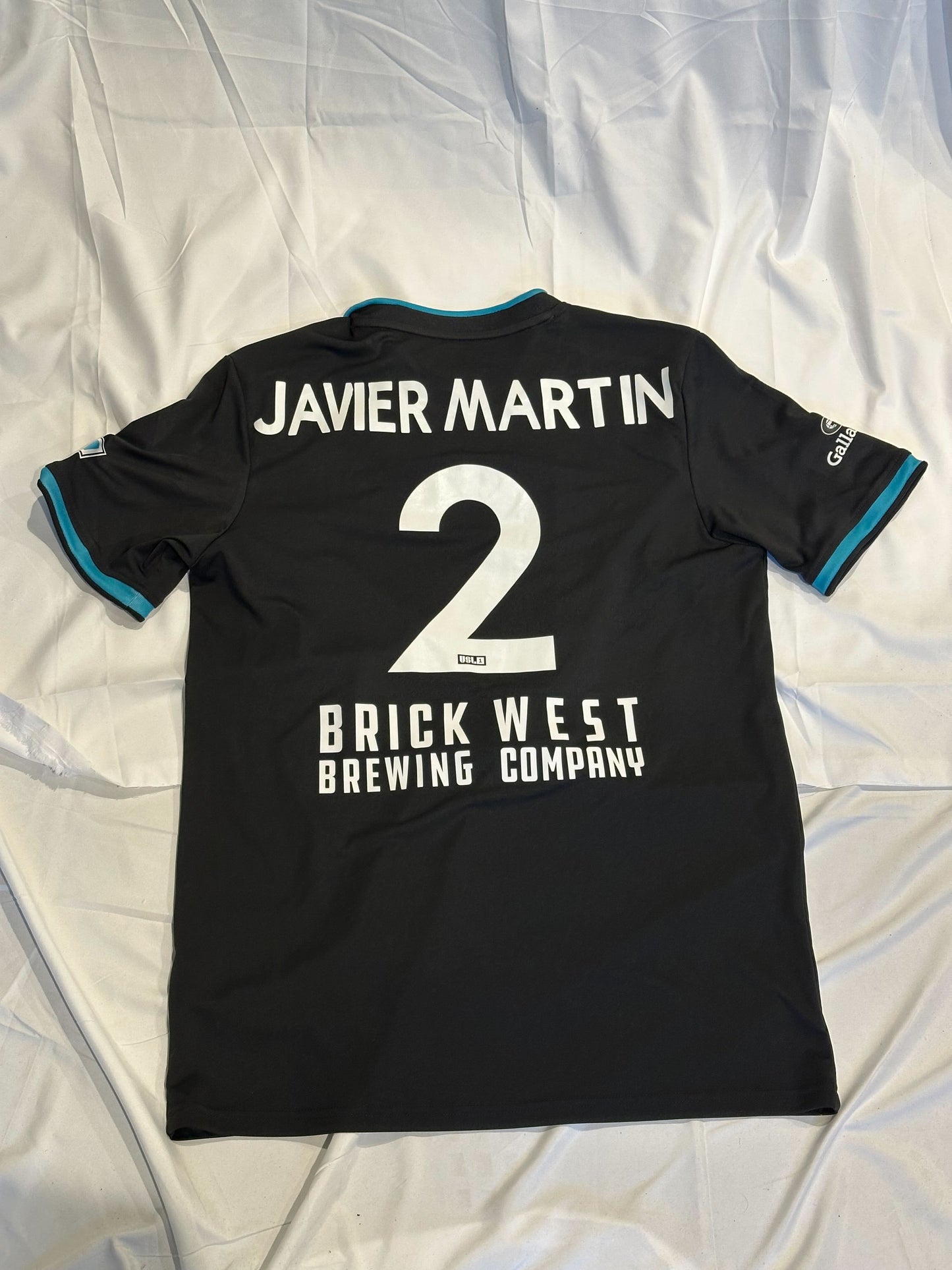 Player Worn Jersey- #2 Javier Martín Gil