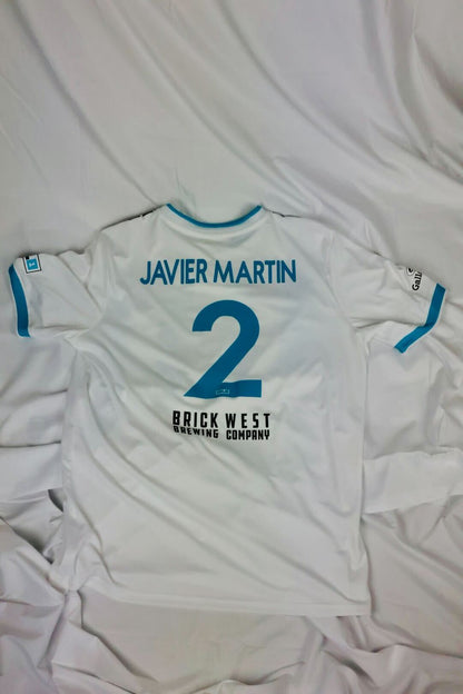 Player Worn Jersey- #2 Javier Martín Gil