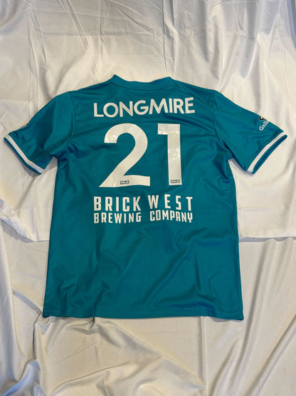 Player Worn Jersey- #21 Ahmed Longmire