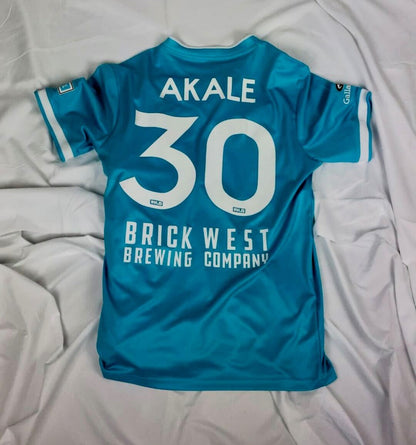 Player Worn Jersey- #30/#7 Masango Akale