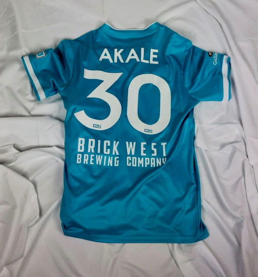 Player Worn Jersey- #30 Masango Akale