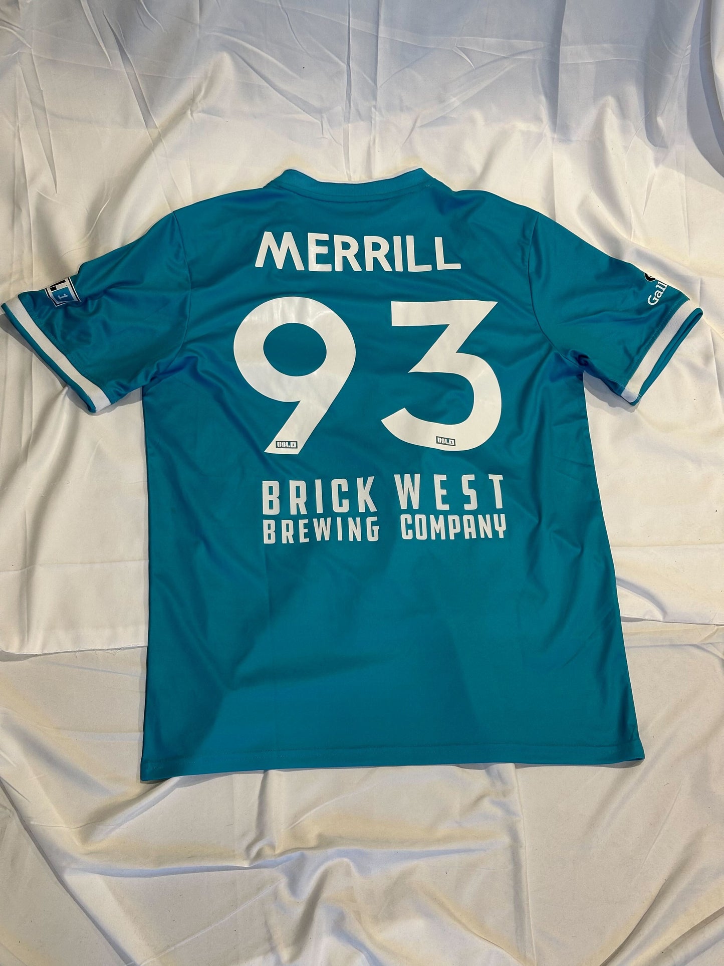 Player Worn Jersey- #93 Luke Merrill