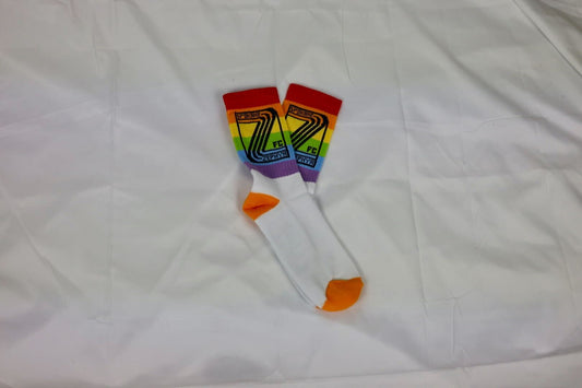 Zephyr FC Crew Rainbow Socks