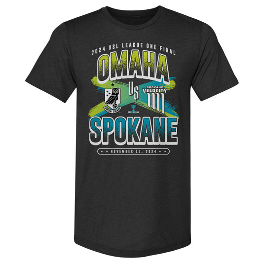 Spokane Velocity vs Union Omaha 2024 Finals T-Shirt