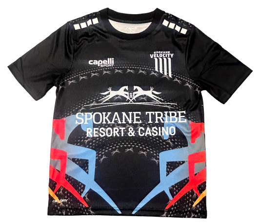 Youth Velocity FC x Spokane Tribe Resort and Casino 2026 Collab Kit