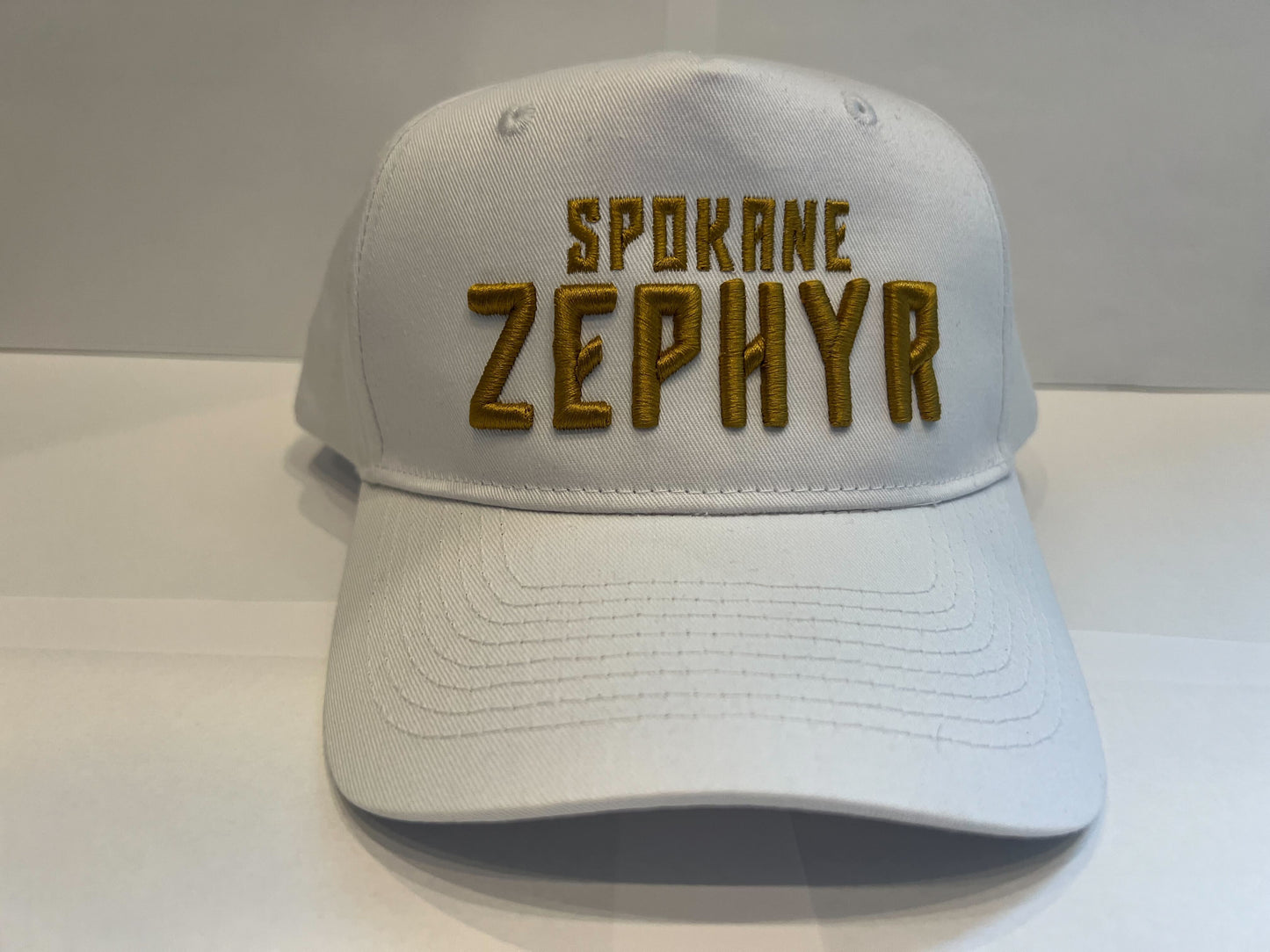 Spokane Zephyr White Puff Hat