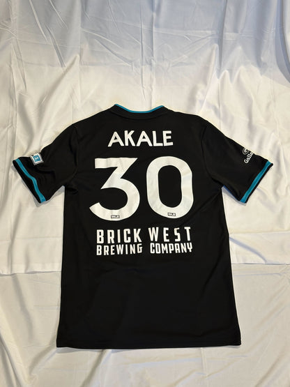 Player Worn Jersey- #30/#7 Masango Akale