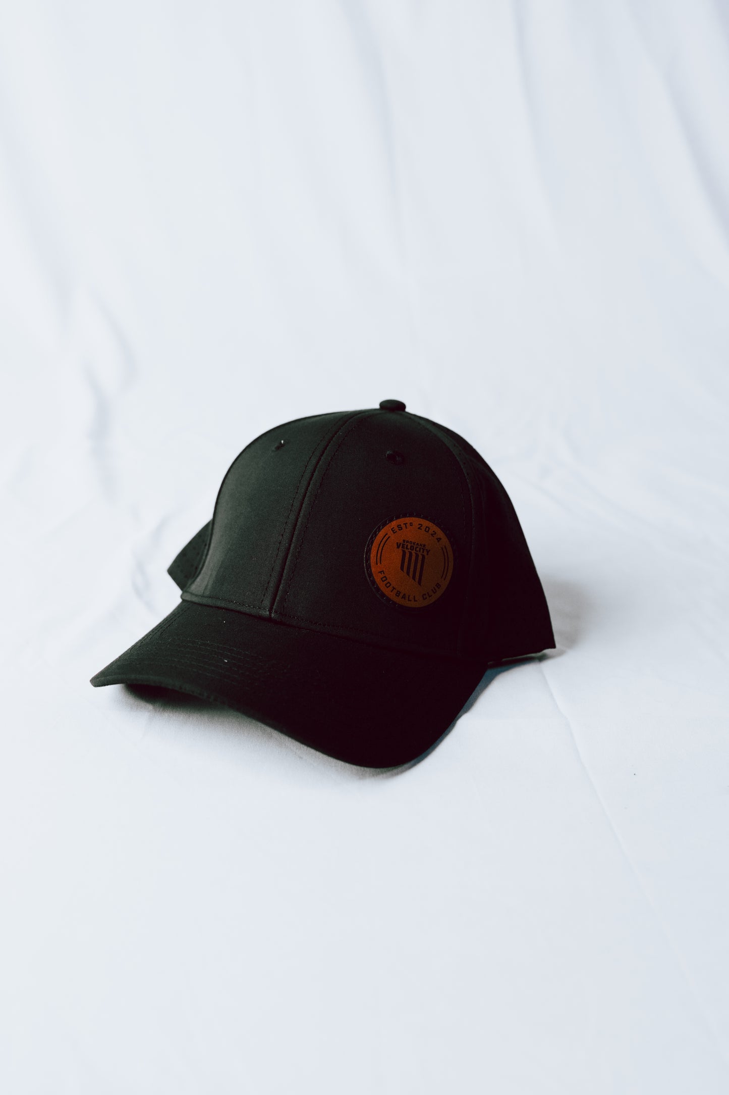 Velocity Perforated Performance Cap - Leatherette Patch