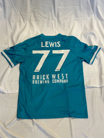 Player Worn Jersey- #77 Andre Lewis