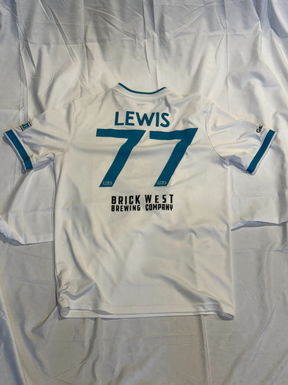 Player Worn Jersey- #77 Andre Lewis