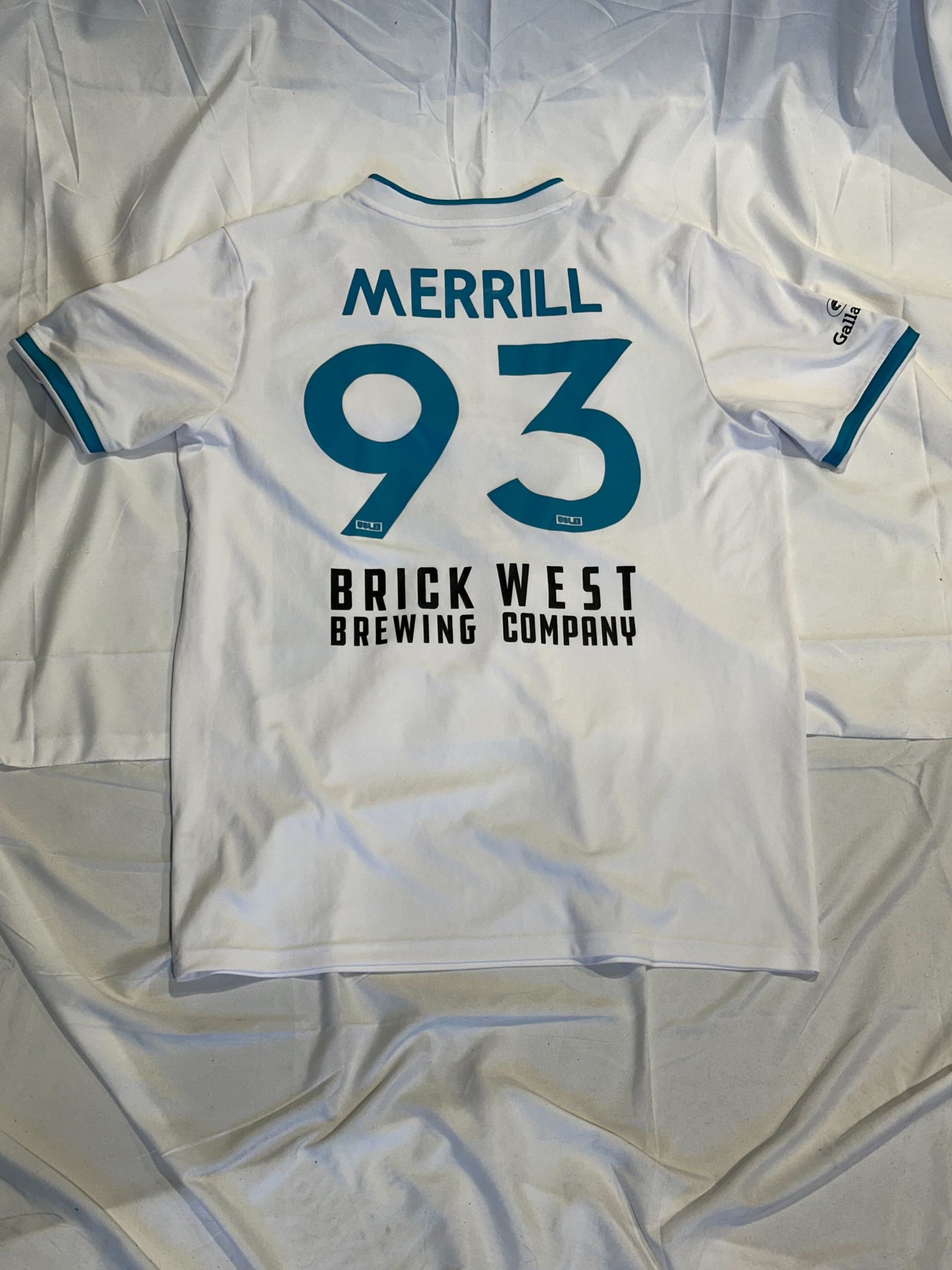 Player Worn Jersey- #93 Luke Merrill