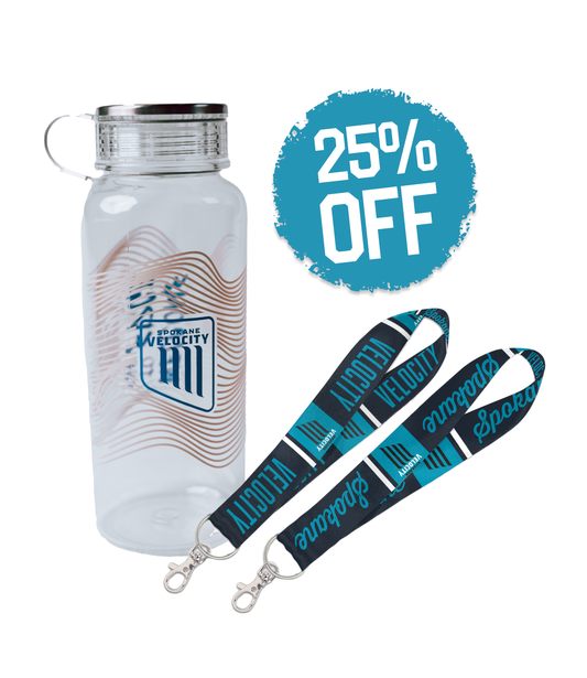 Velocity H2Go Water Bottle with a Key Strap – 25% off